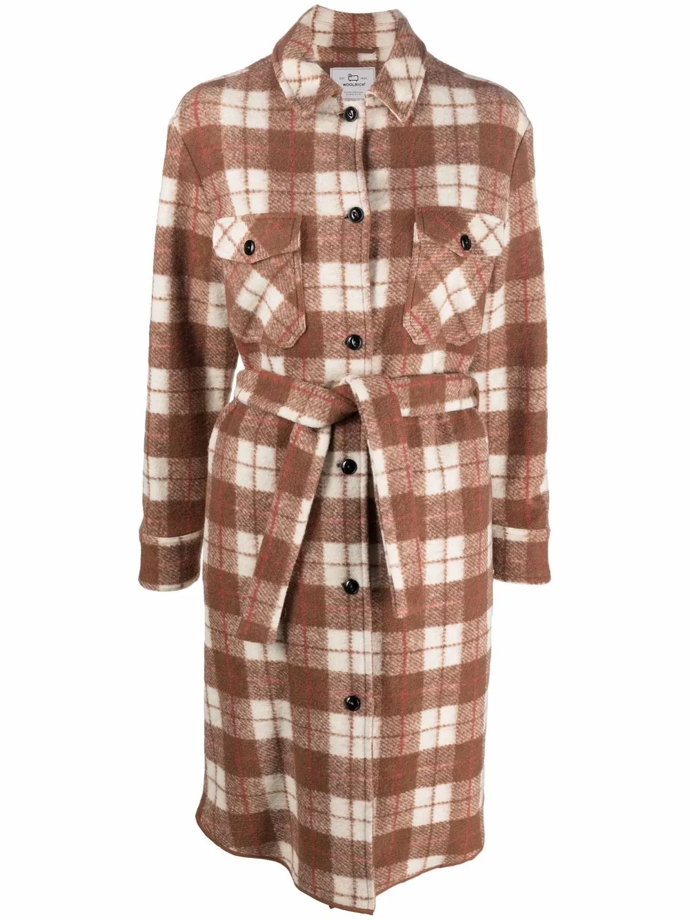 Пальто Gentry в клетку Woolrich, коричневый
Пальто Gentry в клетку Woolrich, коричневый