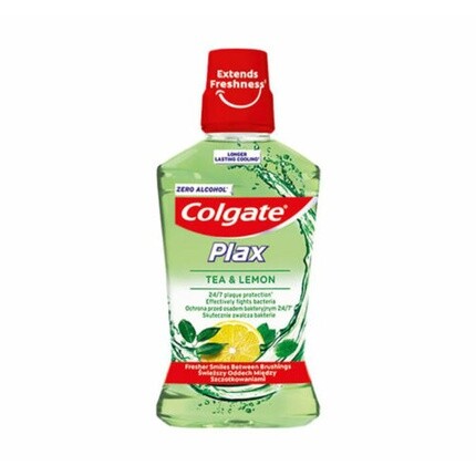 Plax жидкость для полоскания рта чай и лимон 500мл, Colgate
Plax жидкость для полоскания рта чай и лимон 500мл, Colgate