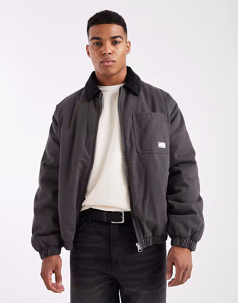 Куртка-бомбер с вышивкой серого цвета Asos Design
Куртка-бомбер с вышивкой серого цвета Asos Design