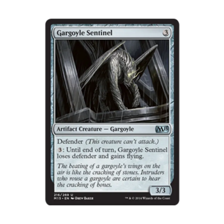 CCG Горгулья-страж (U), MTG - Magic 2015
CCG Горгулья-страж (U), MTG - Magic 2015