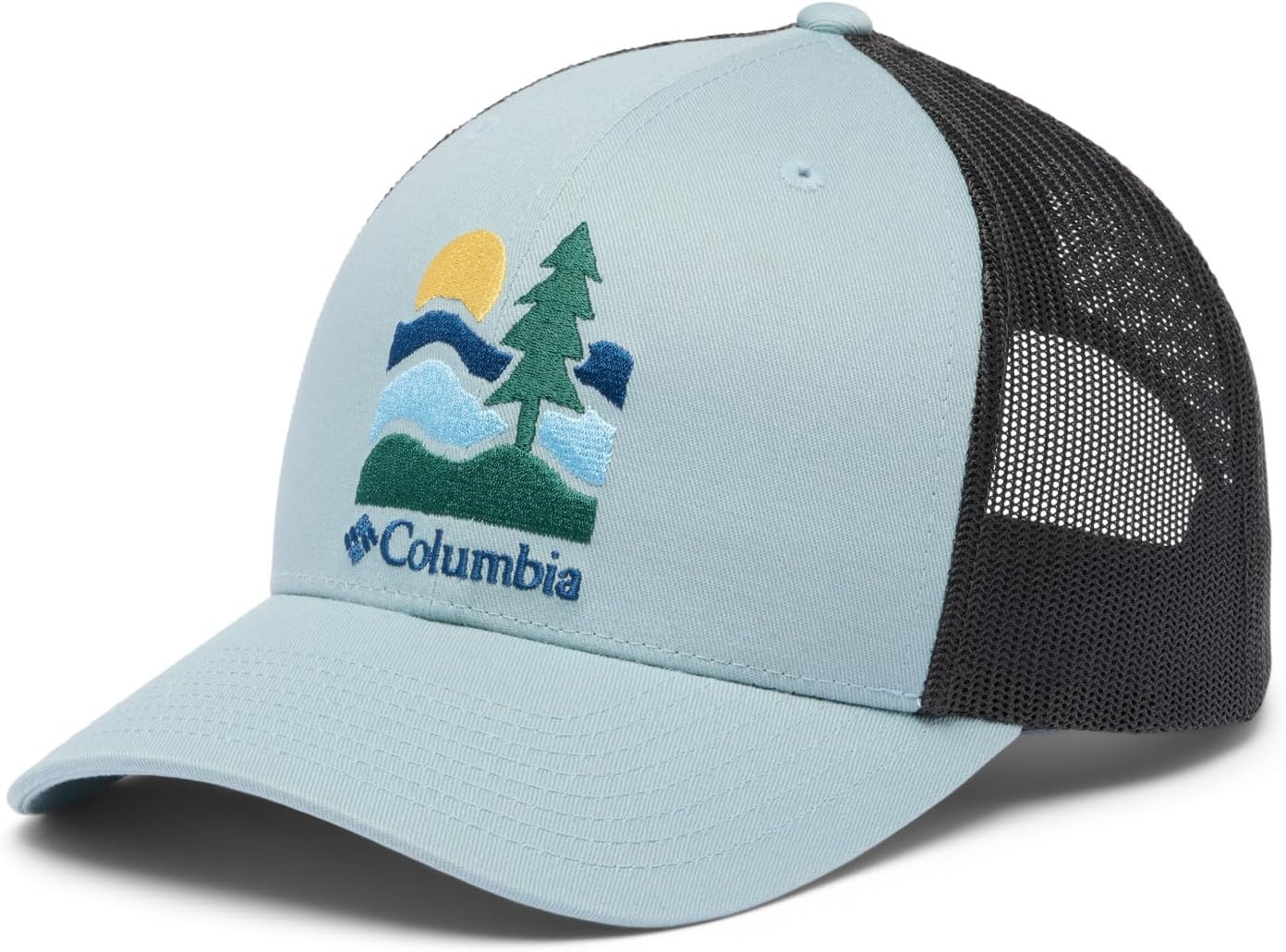 Columbia Unisex-Adult Mesh Snap Back, Crushed Blue/Get Hiked
Columbia Unisex-Adult Mesh Snap Back, Crushed Blue/Get Hiked