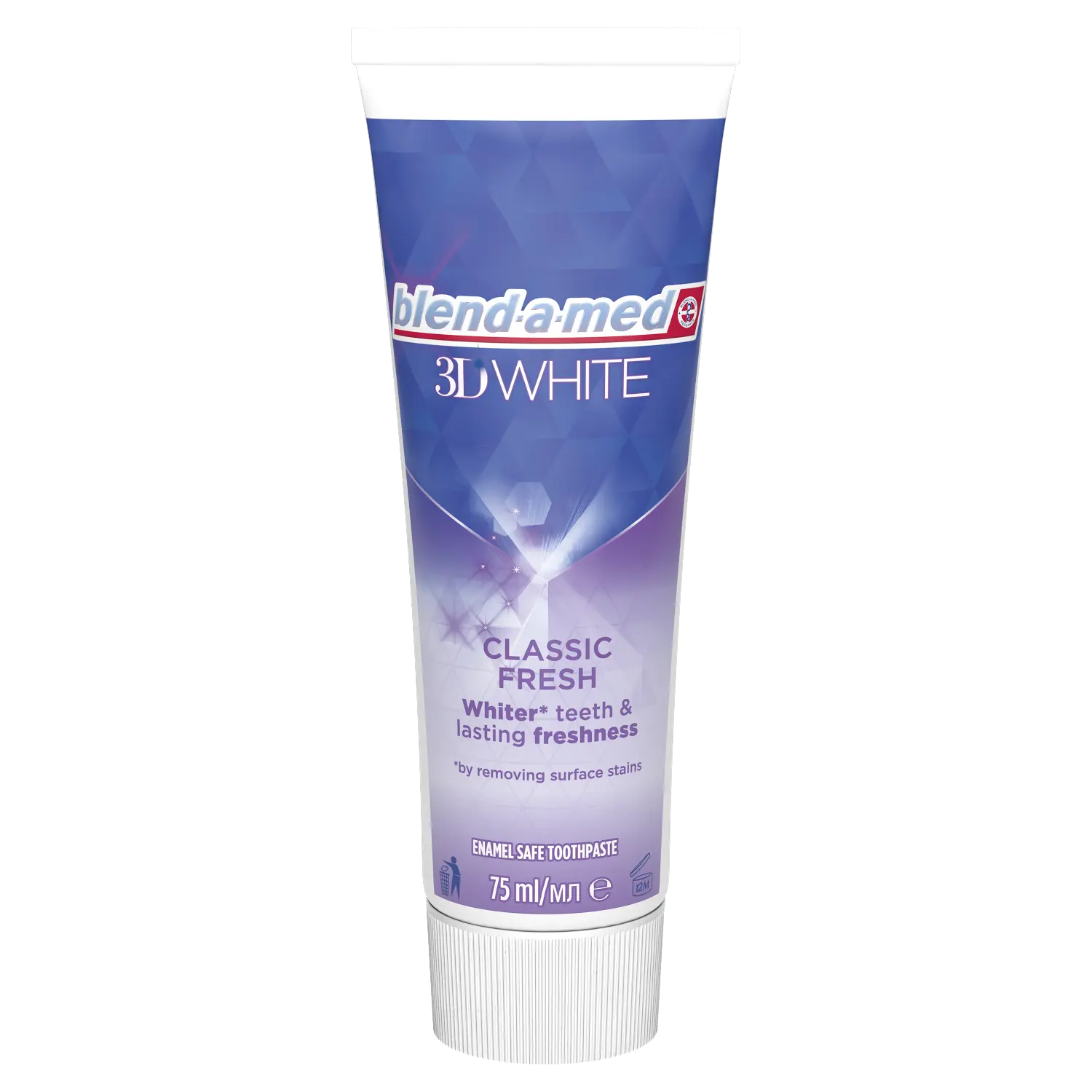 Blend-A-Med 3D White зубная паста, 75 мл
Blend-A-Med 3D White зубная паста, 75 мл