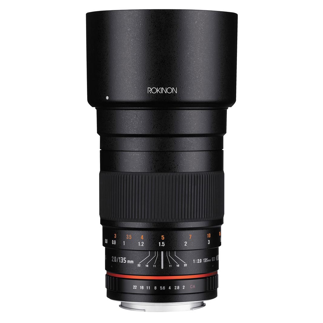 Объектив Rokinon 135mm f/2.0 ED UMC, Sony E Mount, черный
Объектив Rokinon 135mm f/2.0 ED UMC, Sony E Mount, черный