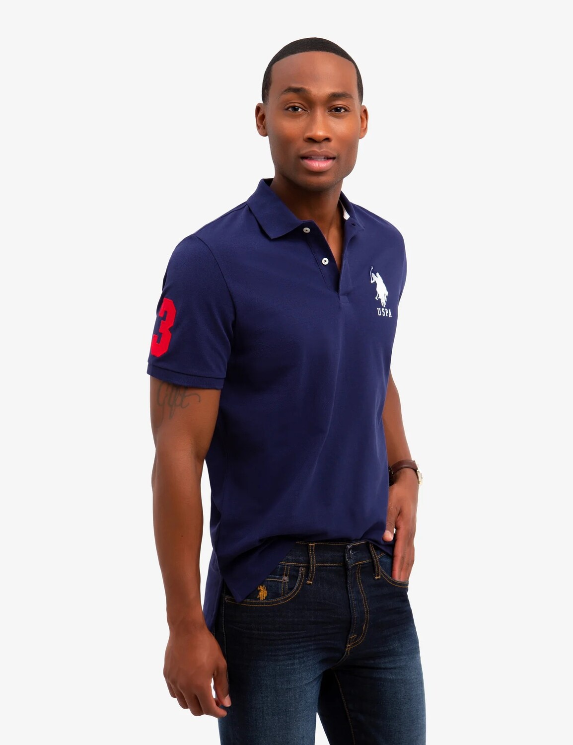 Футболка поло U.S. Polo Assn. Big Logo Solid, темно-синий
Футболка поло U.S. Polo Assn. Big Logo Solid, темно-синий