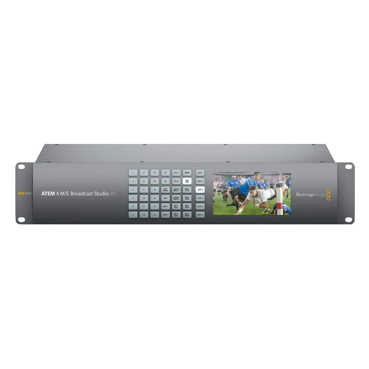 Видеомикшер Blackmagic Design ATEM 4 M/E Broadcast Studio 4K, серый
Видеомикшер Blackmagic Design ATEM 4 M/E Broadcast Studio 4K, серый