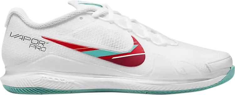 Бутсы Nike Wmns NikeCourt Air Zoom Vapor Pro 'White Habanero Red Washed Teal', белый
Бутсы Nike Wmns NikeCourt Air Zoom Vapor Pro 'White Habanero Red Washed Teal', белый