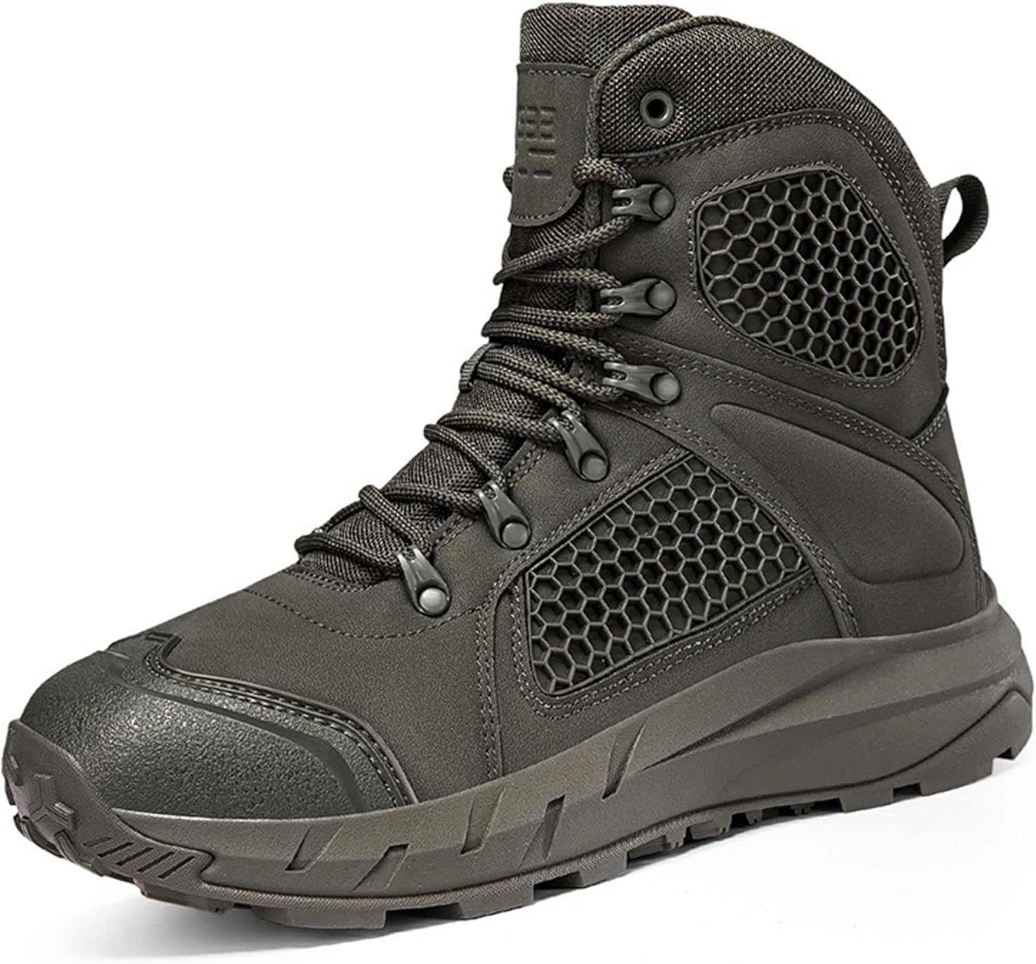 Мужские военные тактические походные ботинки для улицы, водонепроницаемые, для горного туризма, внедорожные, пустынные, боевые, с противоскользящей подошвой, высокие, спортивные, для походов и путешествий Generic, зеленый
Мужские военные тактические походные ботинки для улицы, водонепроницаемые, для горного туризма, внедорожные, пустынные, боевые, с противоскользящей подошвой, высокие, спортивные, для походов и путешествий Generic, зеленый