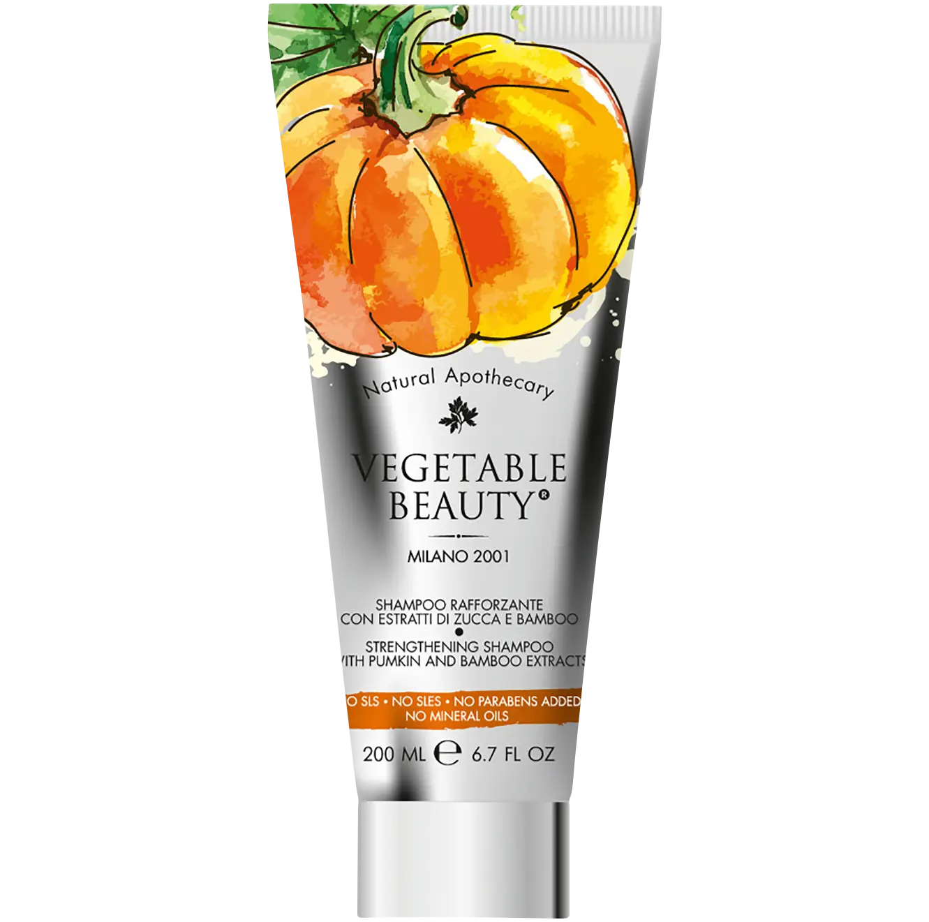 Vegetable Beauty укрепляющий шампунь для волос с экстрактом тыквы и бамбука, 200 мл
Vegetable Beauty укрепляющий шампунь для волос с экстрактом тыквы и бамбука, 200 мл