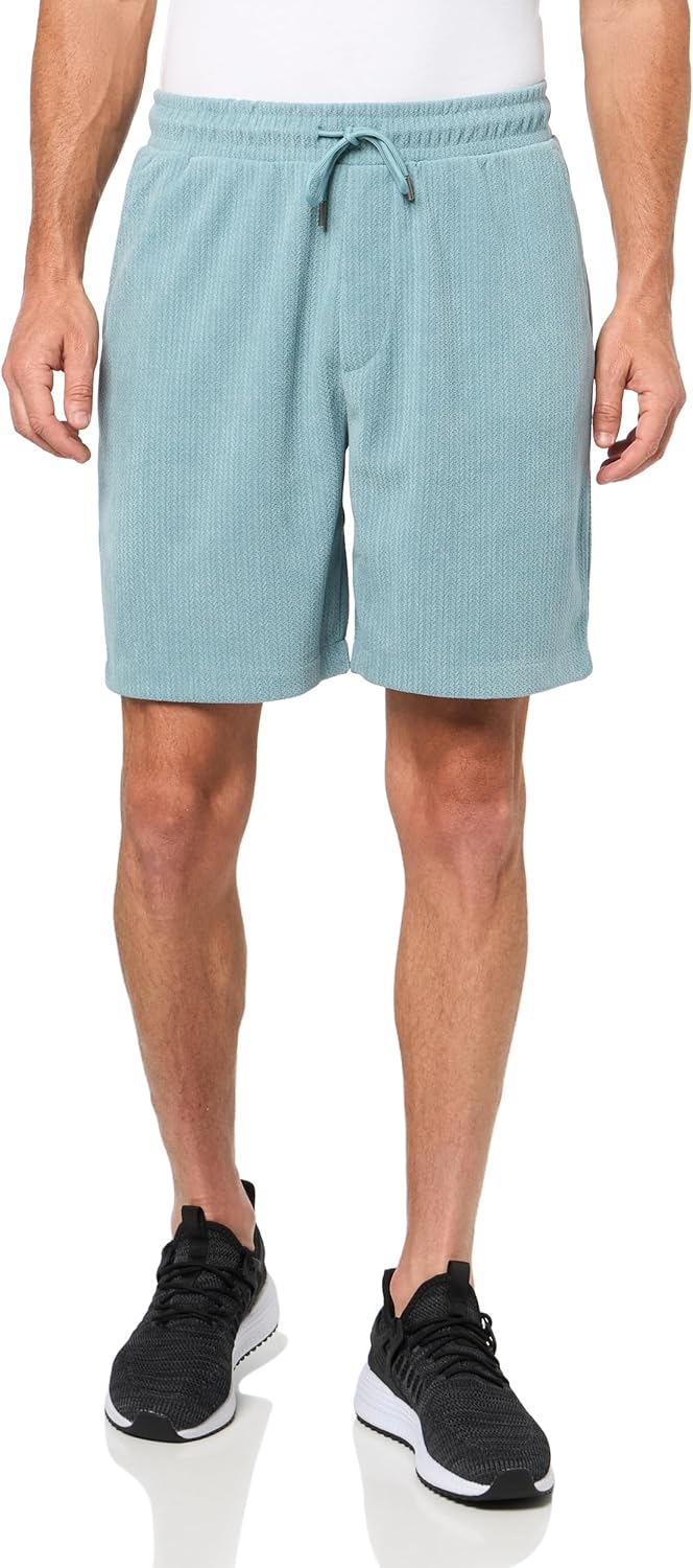 GUESS Мужские шорты Baron Textured Knit, Honest Blue
GUESS Мужские шорты Baron Textured Knit, Honest Blue