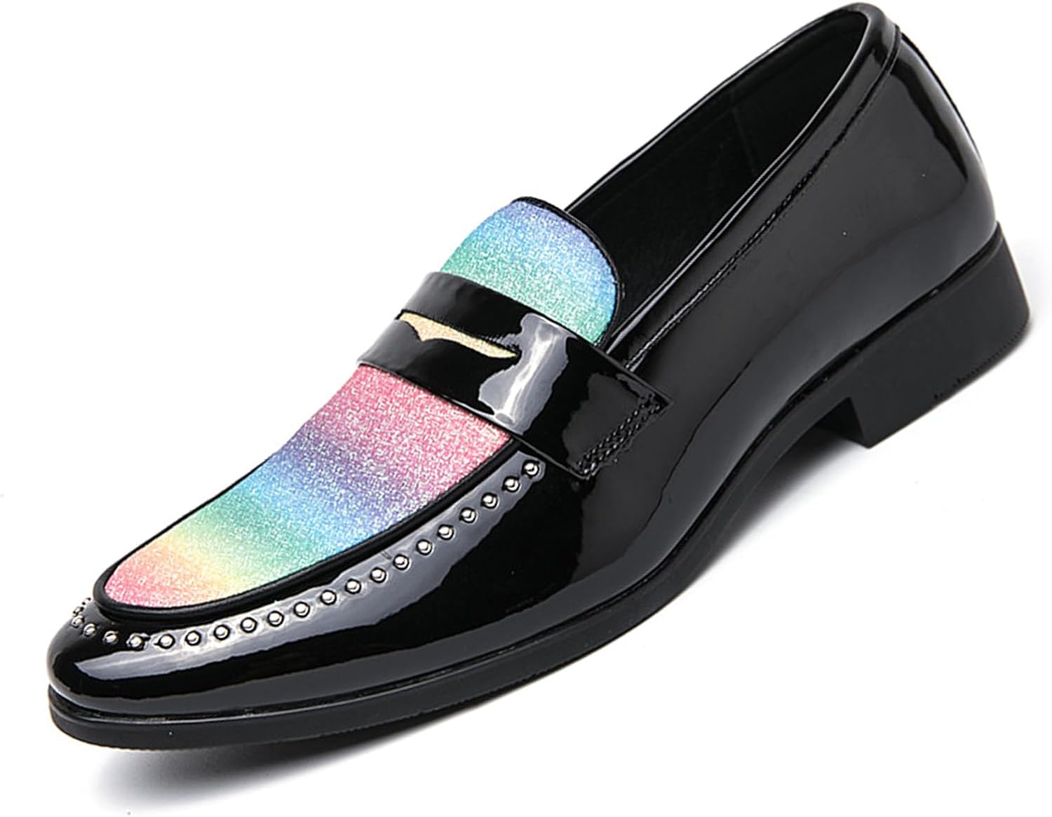 Мужские модные кожаные лоферы с комбинированными вставками, удобные слипоны, оксфорды для официальных мероприятий, вечеринки, выпускного или свадьбы Nileeke, черный
Мужские модные кожаные лоферы с комбинированными вставками, удобные слипоны, оксфорды для официальных мероприятий, вечеринки, выпускного или свадьбы Nileeke, черный