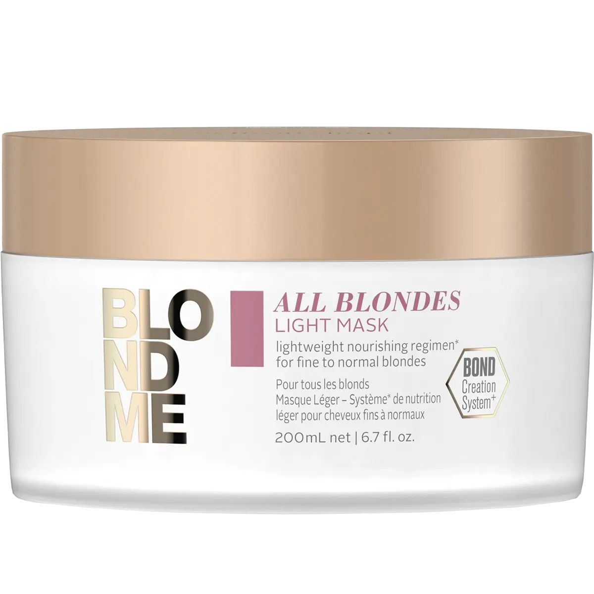 Schwarzkopf Professional BlondMe All Blondes Light легкая питательная маска для светлых волос, 200 мл
Schwarzkopf Professional BlondMe All Blondes Light легкая питательная маска для светлых волос, 200 мл