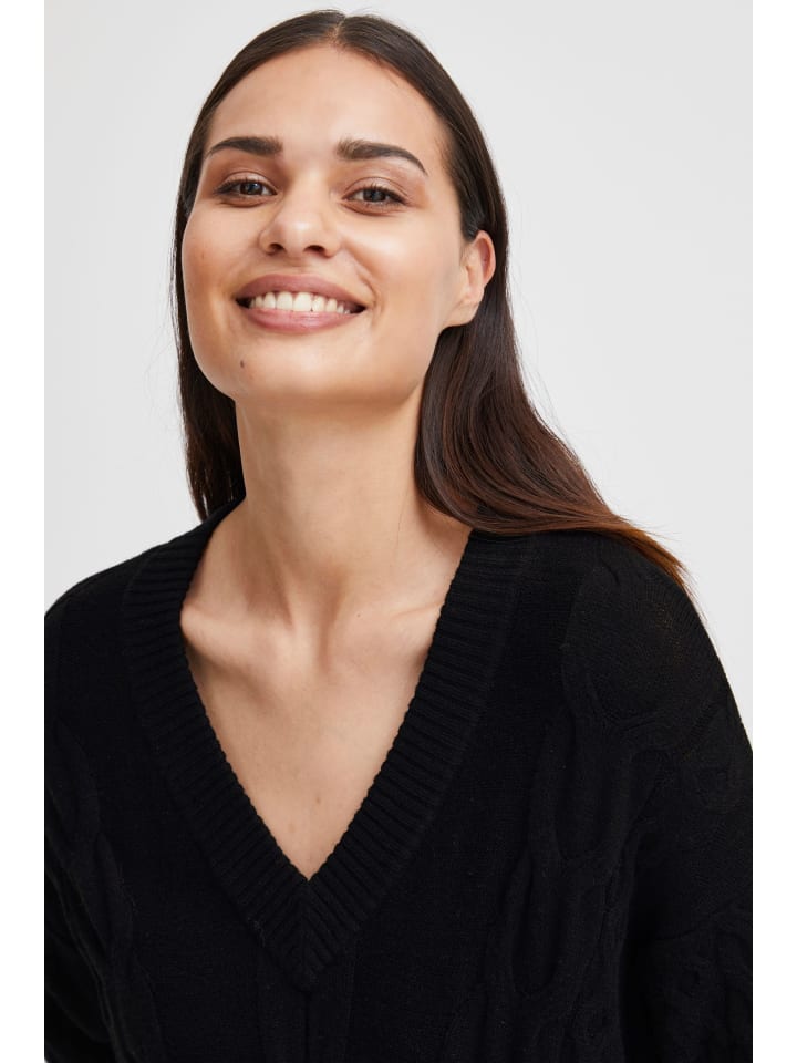 B. young Платье BYMILO с косами, модель 2 - вязаное, свободного кроя, черное
B. young Платье BYMILO с косами, модель 2 - вязаное, свободного кроя, черное