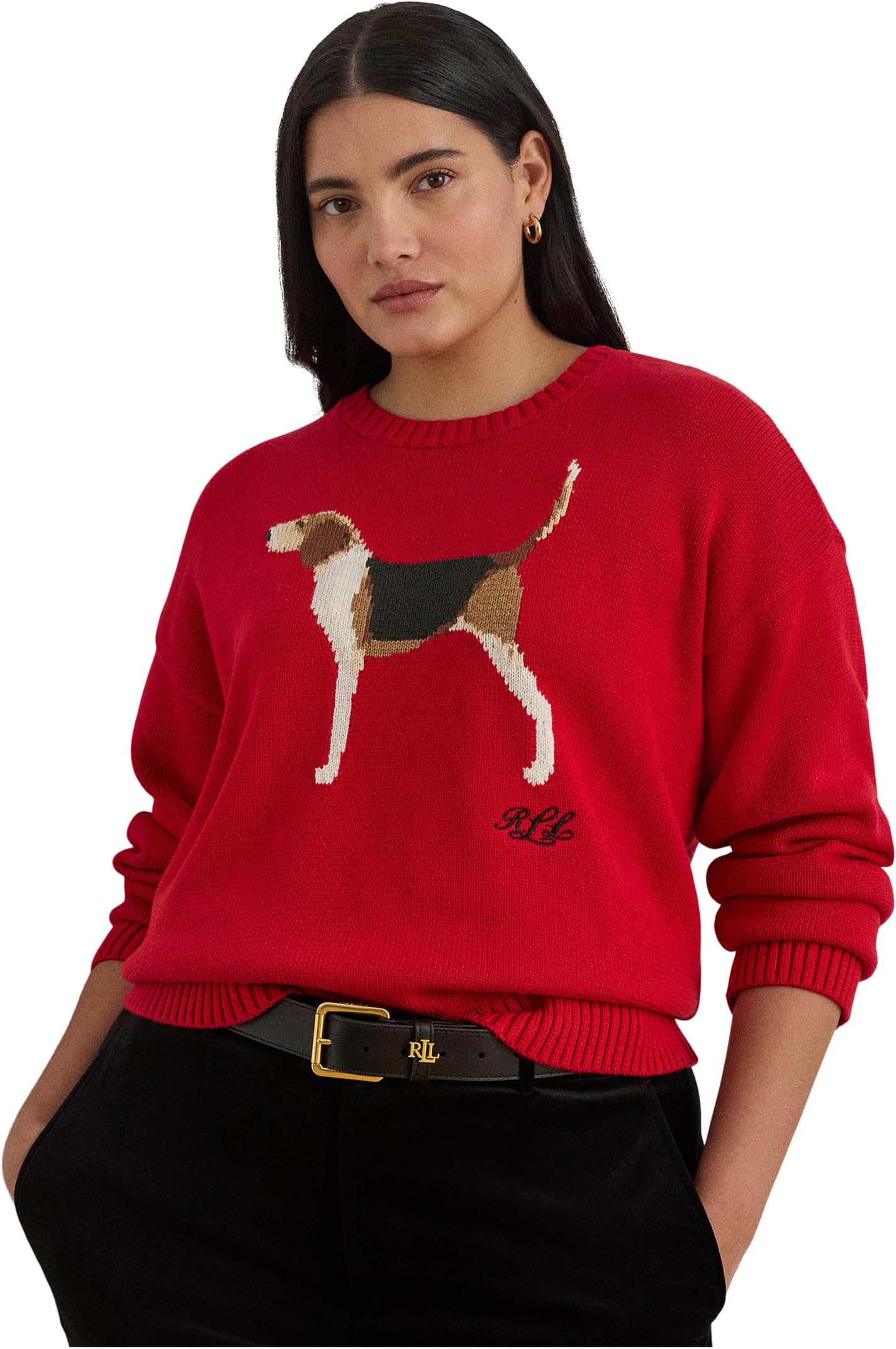 Свитер Lauren Ralph Lauren Women's Plus Size Intarsia-Knit Foxhound Cotton Sweater, Ralph Red Multi
Свитер Lauren Ralph Lauren Women's Plus Size Intarsia-Knit Foxhound Cotton Sweater, Ralph Red Multi