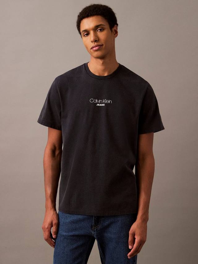 Джинсовая хлопчатобумажная футболка с логотипом regular fit с коротким рукавом Calvin Klein, цвет Sky Captain
Джинсовая хлопчатобумажная футболка с логотипом regular fit с коротким рукавом Calvin Klein, цвет Sky Captain