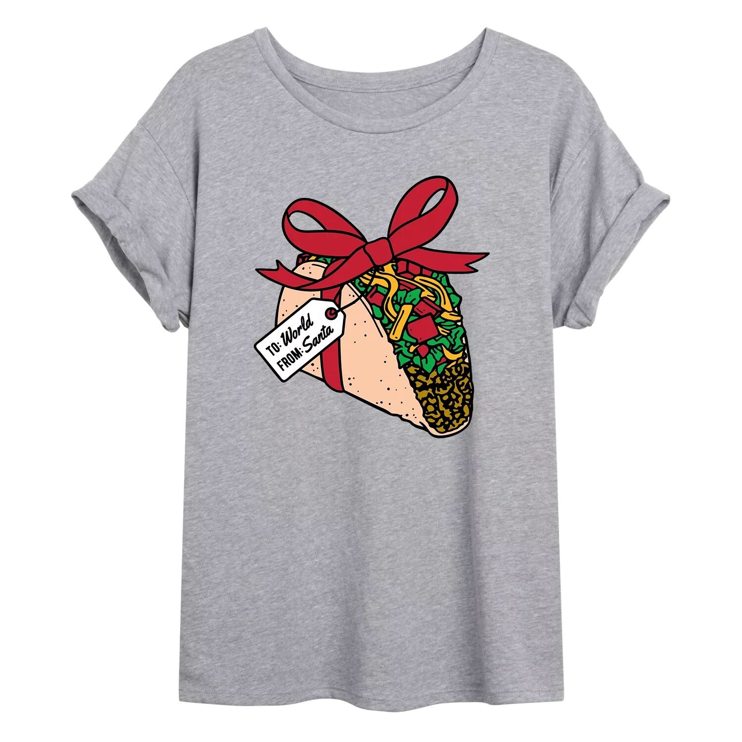 Рождественская футболка Taco Gift для детей с цветочным рисунком и рисунком Licensed Character
Рождественская футболка Taco Gift для детей с цветочным рисунком и рисунком Licensed Character