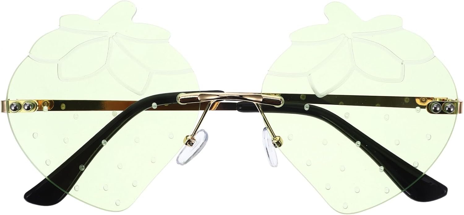 Солнцезащитные очки GALPADA, 1 пара, в форме клубники. Уникальные очки для вечеринок, фестивалей, дней рождения. Аксессуары для фотосессий. Необычный дизайн для создания забавного стиля, Green-Material:Metal
Солнцезащитные очки GALPADA, 1 пара, в форме клубники. Уникальные очки для вечеринок, фестивалей, дней рождения. Аксессуары для фотосессий. Необычный дизайн для создания забавного стиля, Green-Material:Metal