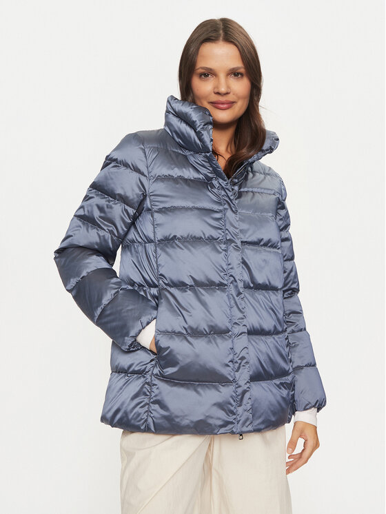 Пуховик стандартного кроя Geox, синий 
Пуховик стандартного кроя Geox, синий