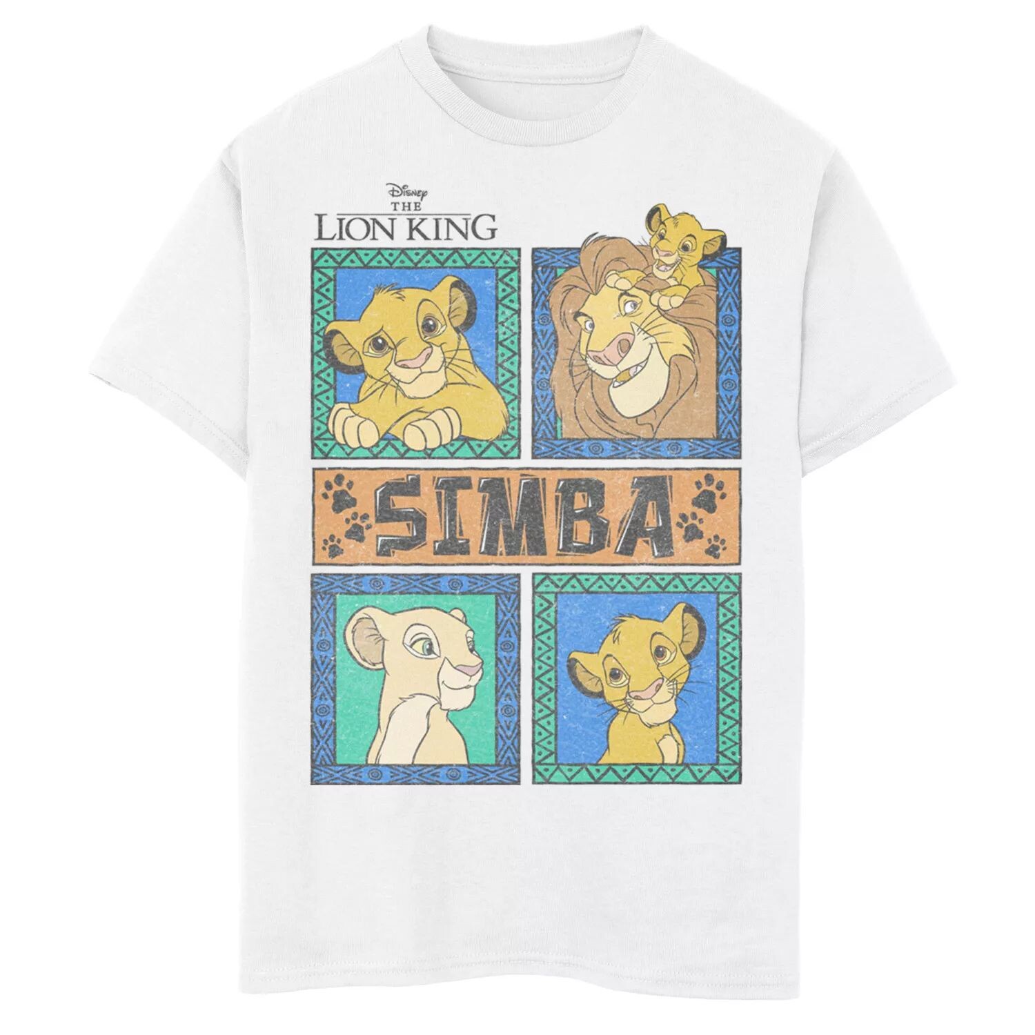 Футболка Simbafied с рисунком «Король Лев» для мальчиков 8–20 лет от Disney. Disney
Футболка Simbafied с рисунком «Король Лев» для мальчиков 8–20 лет от Disney. Disney