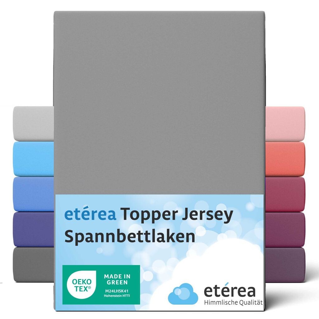 ETÉREA Джерси-топпер Простыня 180x200см - 200x200 - 100% ХЛОПОК - Простыня Простыня 180x200см 200x200 Наматрасник - Комфортная простыня Топпер Хлопок - OEKOTEX - Серый Etérea Himmlische Qualität
ETÉREA Джерси-топпер Простыня 180x200см - 200x200 - 100% ХЛОПОК - Простыня Простыня 180x200см 200x200 Наматрасник - Комфортная простыня Топпер Хлопок - OEKOTEX - Серый Etérea Himmlische Qualität