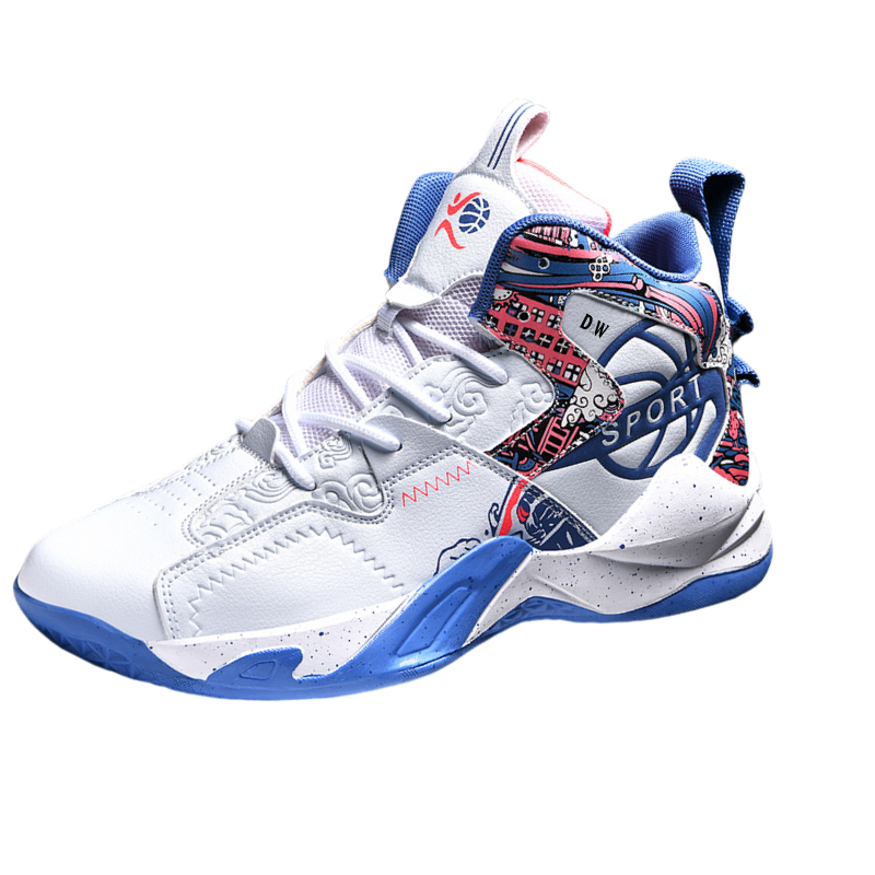 Баскетбольные кроссовки для детей и подростков со средним верхом, амортизирующие и устойчивые к истиранию D&W, белый/синий
Баскетбольные кроссовки для детей и подростков со средним верхом, амортизирующие и устойчивые к истиранию D&W, белый/синий