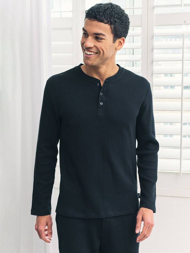 Топ для отдыха из вафельной хлопковой ткани Chelsea Peers, Navy
Топ для отдыха из вафельной хлопковой ткани Chelsea Peers, Navy