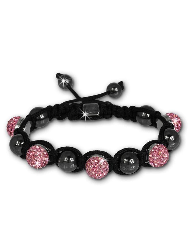 Браслет из нейлона, гематита и нержавеющей стали - Macrame Shamballa SterlinX
Браслет из нейлона, гематита и нержавеющей стали - Macrame Shamballa SterlinX