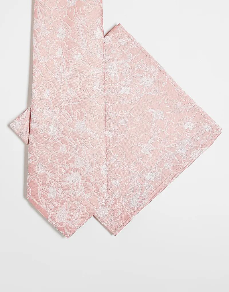 Галстук и нагрудный платок с цветочным принтом ASOS DESIGN розового цвета
Галстук и нагрудный платок с цветочным принтом ASOS DESIGN розового цвета