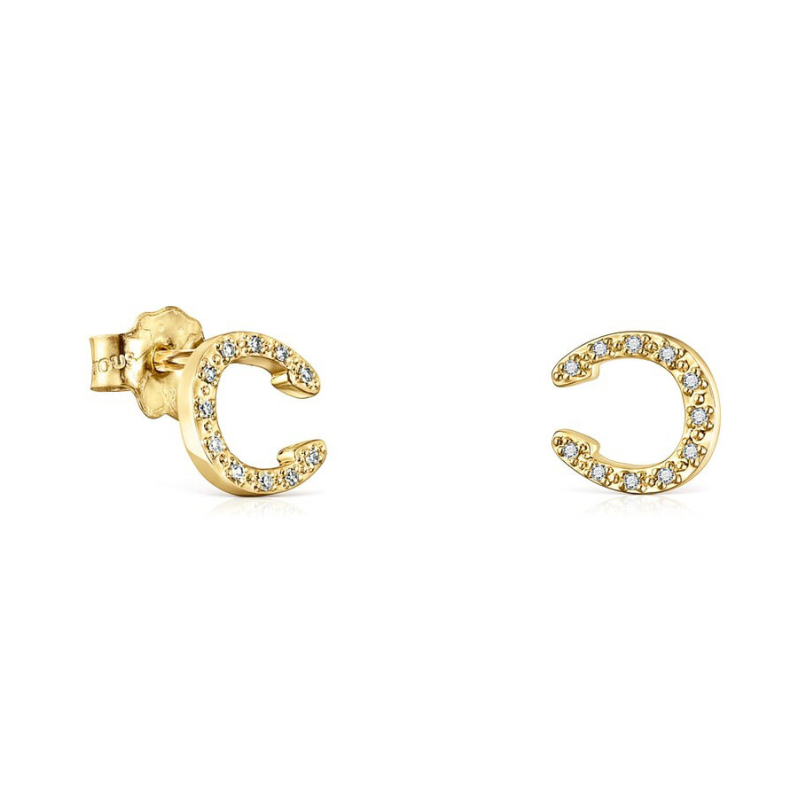 Серьги Tous Good Vibes Horseshoe, золото/бриллианты
Серьги Tous Good Vibes Horseshoe, золото/бриллианты