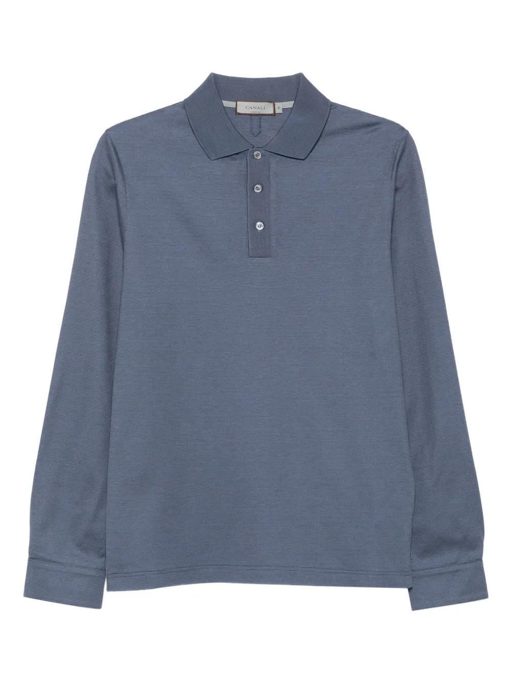 Рубашка поло с длинными рукавами Canali, синий
Рубашка поло с длинными рукавами Canali, синий