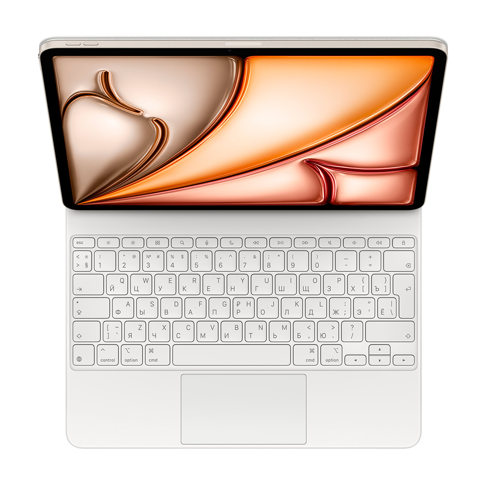 Клавиатура Apple Magic Keyboard для iPad Air 13" (M3), Russian, белый
Клавиатура Apple Magic Keyboard для iPad Air 13" (M3), Russian, белый
