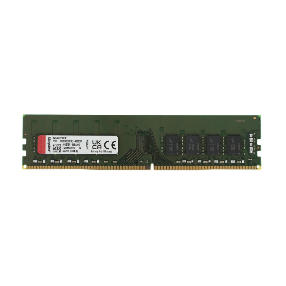Оперативная память Kingston ValueRAM, 32 Гб DDR4 (1x32 Гб), 3200 МГц, CL22, KVR32N22D8/32, зеленый
Оперативная память Kingston ValueRAM, 32 Гб DDR4 (1x32 Гб), 3200 МГц, CL22, KVR32N22D8/32, зеленый