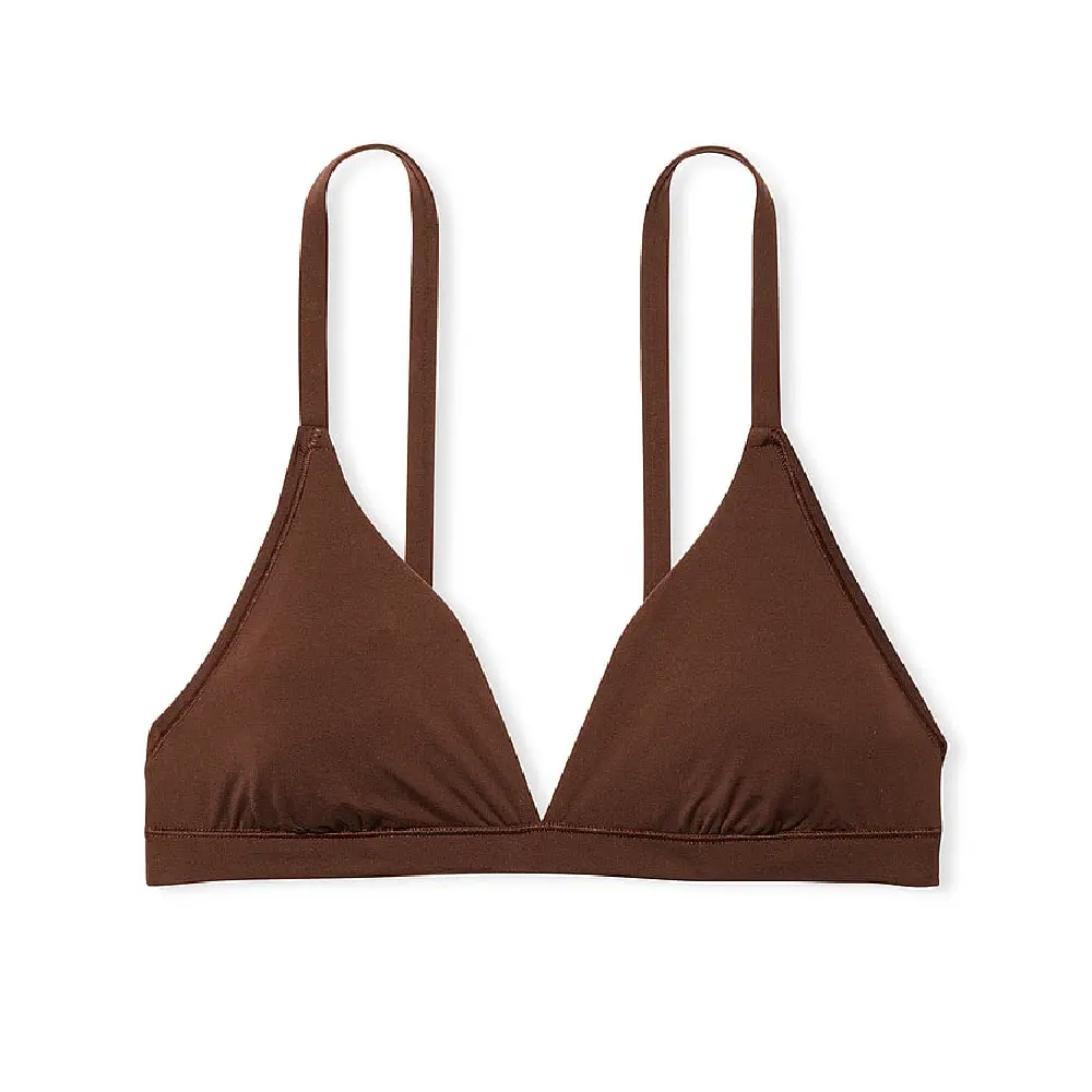 Бюстгальтер Victoria's Secret Pink Base Stretch Triangle, коричневый
Бюстгальтер Victoria's Secret Pink Base Stretch Triangle, коричневый