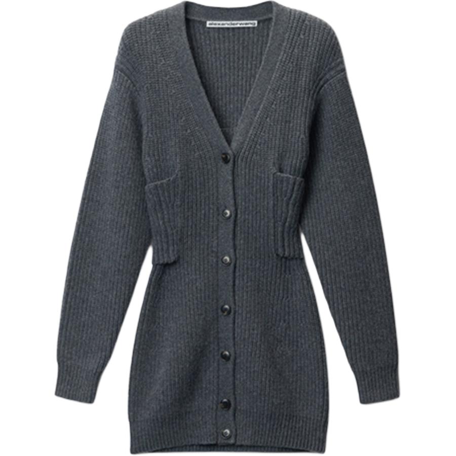 Многослойный кардиган Alexander Wang, carbon серый
Многослойный кардиган Alexander Wang, carbon серый