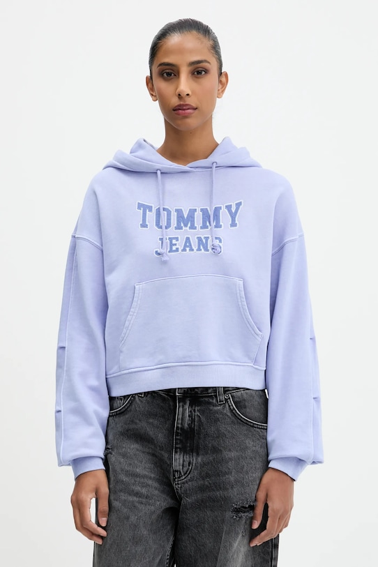 Хлопковая толстовка Tommy Jeans, синий
Хлопковая толстовка Tommy Jeans, синий