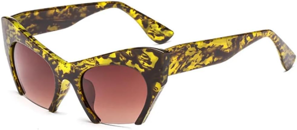 Классические женские солнцезащитные очки «кошачий глаз» в стиле ретро, полуободковая оправа, двухцветная оправа, градиентные линзы, защита от УФ-излучения UV400 VVTWSSW, Amber Tea
Классические женские солнцезащитные очки «кошачий глаз» в стиле ретро, полуободковая оправа, двухцветная оправа, градиентные линзы, защита от УФ-излучения UV400 VVTWSSW, Amber Tea