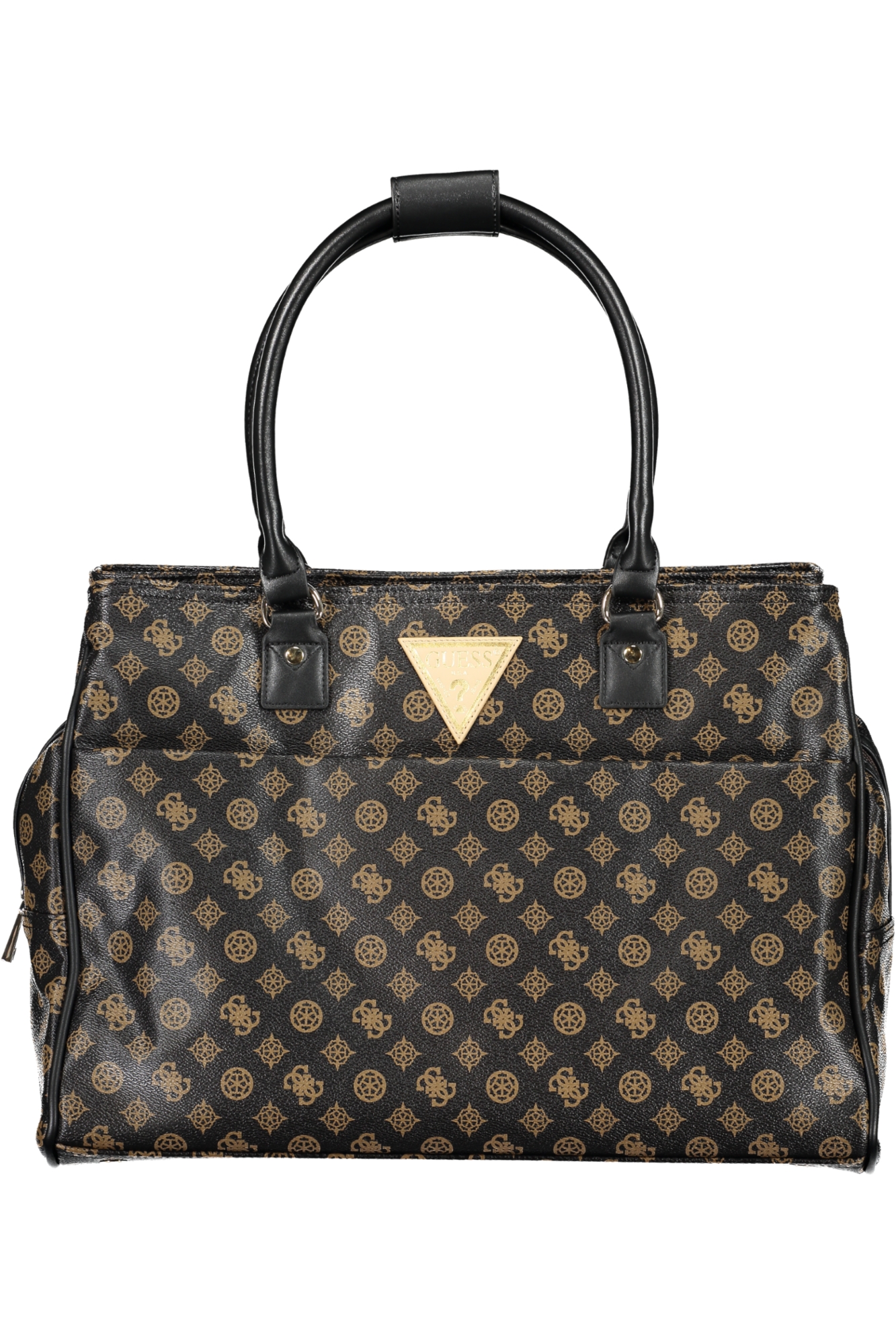 Женская сумка Guess Jeans с двумя ручками и фирменным принтом, коричневый
Женская сумка Guess Jeans с двумя ручками и фирменным принтом, коричневый