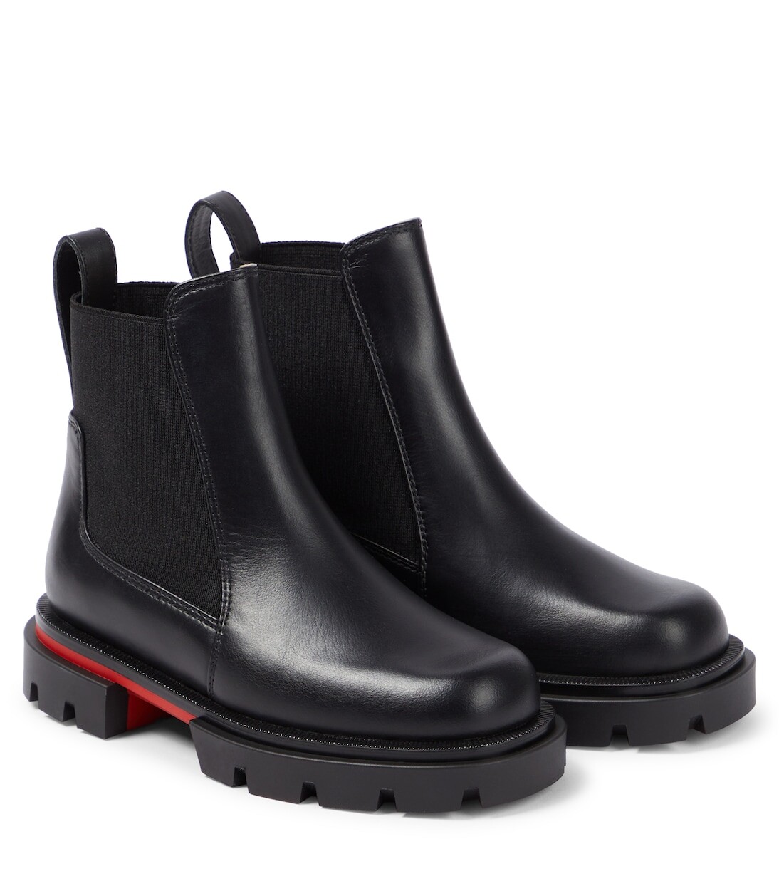 Кожаные ботильоны marchacroche Christian Louboutin, черный
Кожаные ботильоны marchacroche Christian Louboutin, черный