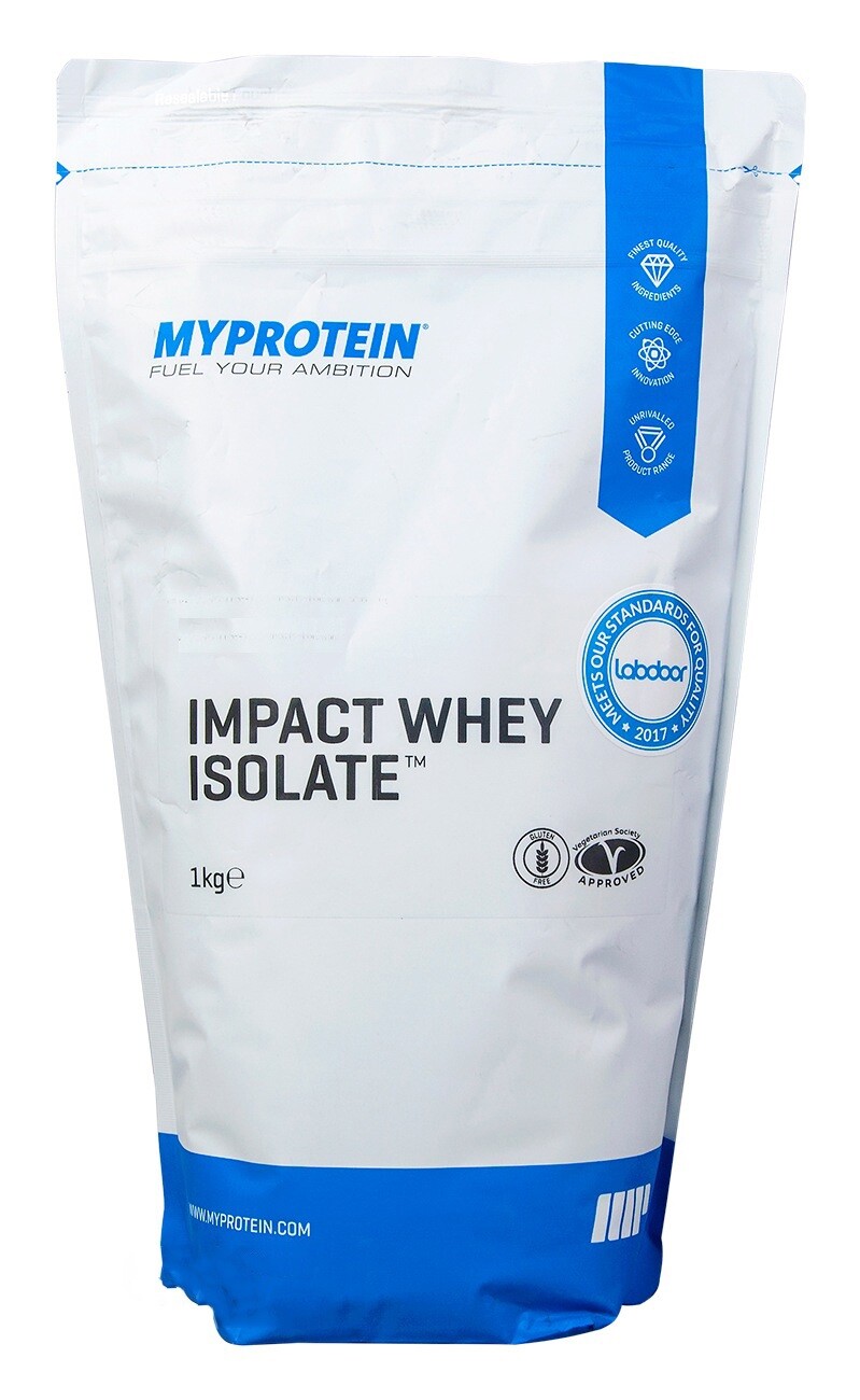 Изолят сывороточного белка Myprotein Impact Whey Isolate, 1000 гр, натуральный
Изолят сывороточного белка Myprotein Impact Whey Isolate, 1000 гр, натуральный