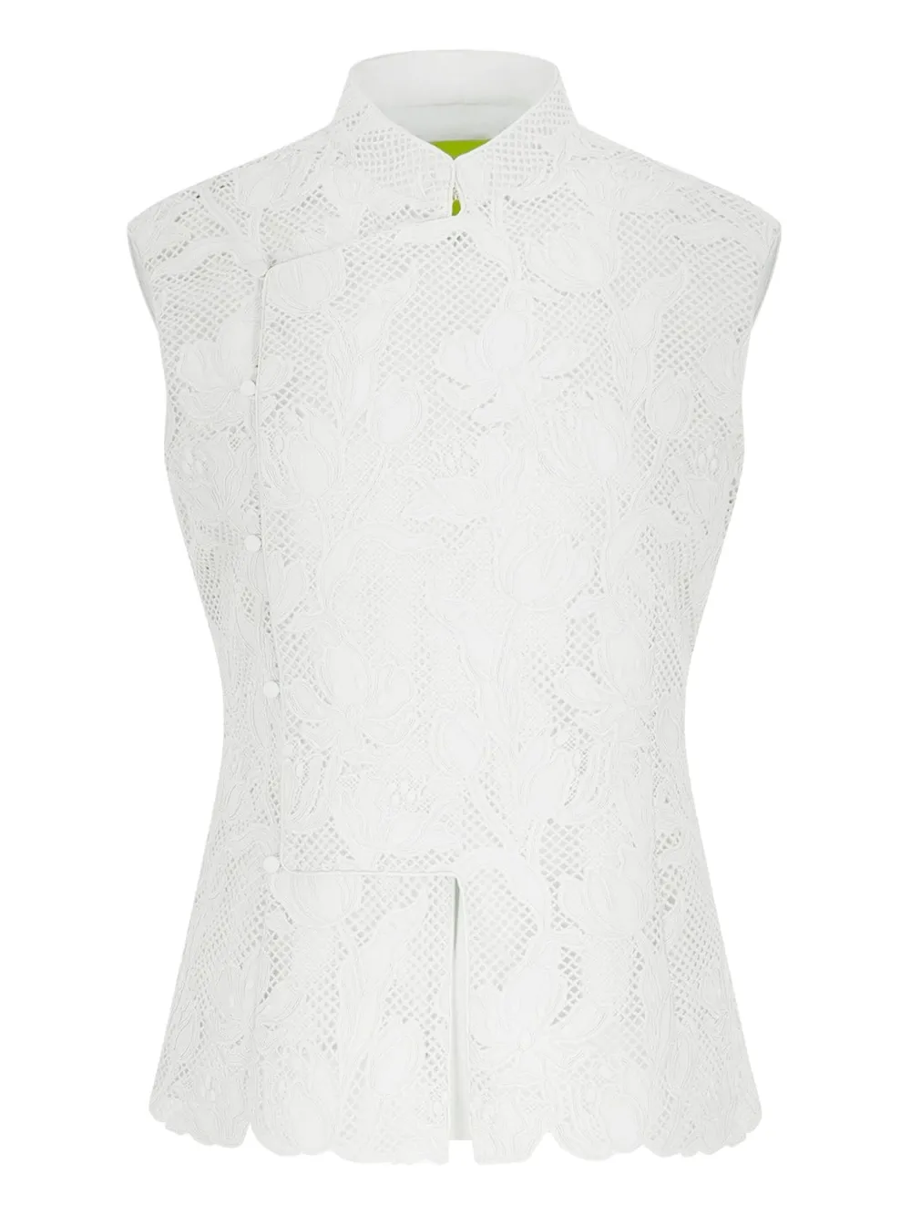 Топ с кружевной вышивкой Shanghai Tang, белый
Топ с кружевной вышивкой Shanghai Tang, белый