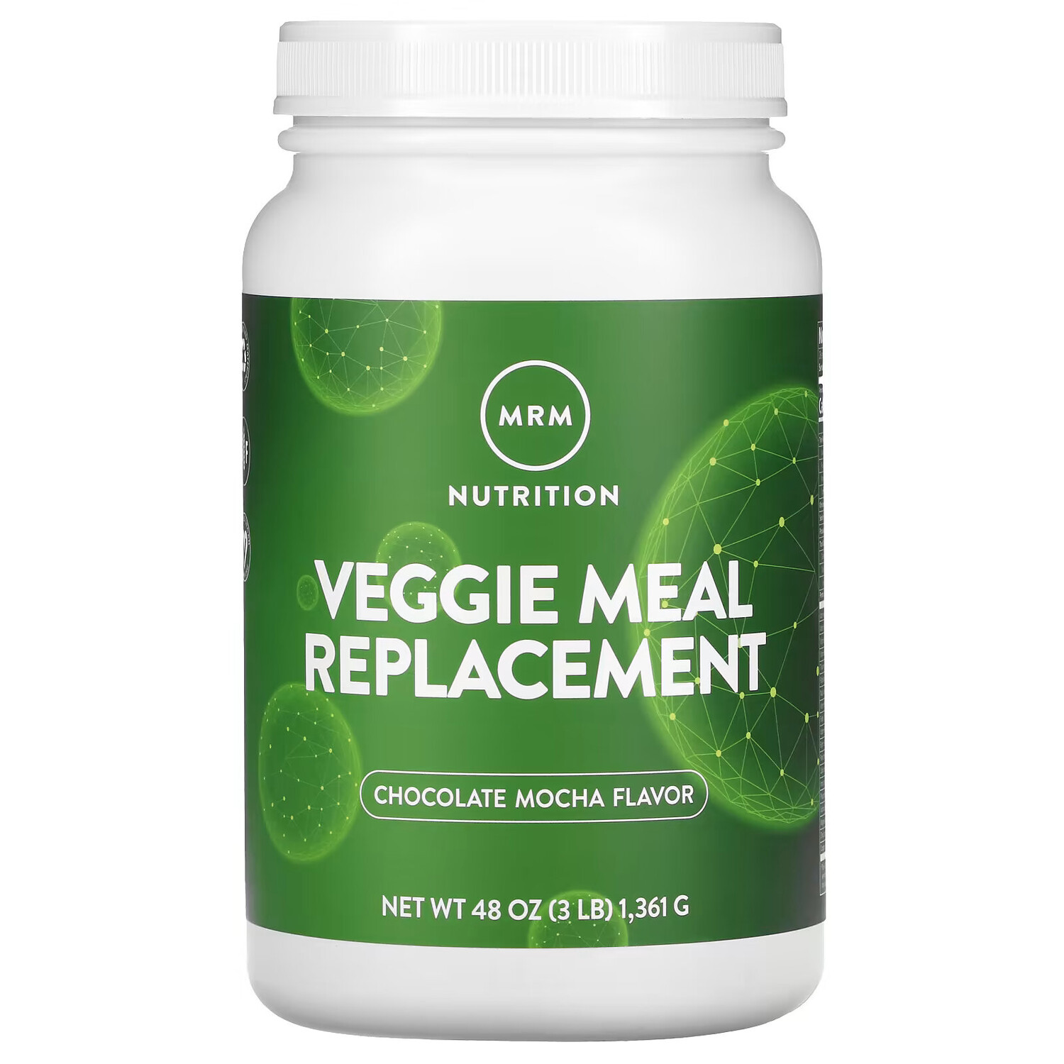 MRM Nutrition, Вегетарианский заменитель пищи, шоколадное мокко, 3 фунта (1361 г)
MRM Nutrition, Вегетарианский заменитель пищи, шоколадное мокко, 3 фунта (1361 г)