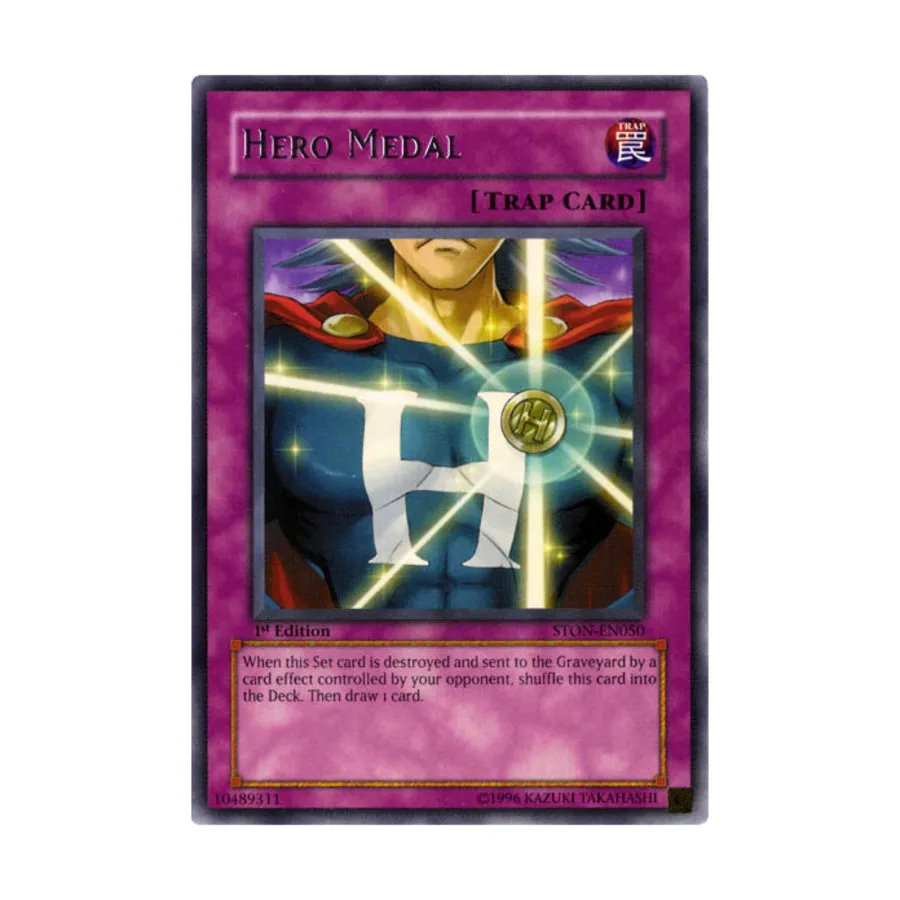 CCG Медаль Героя (Редкая), Yu-Gi-Oh - Strike of Neos - Singles
CCG Медаль Героя (Редкая), Yu-Gi-Oh - Strike of Neos - Singles