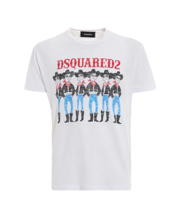Белая хлопковая футболка, произведено в Италии. Dsquared2, белый
Белая хлопковая футболка, произведено в Италии. Dsquared2, белый