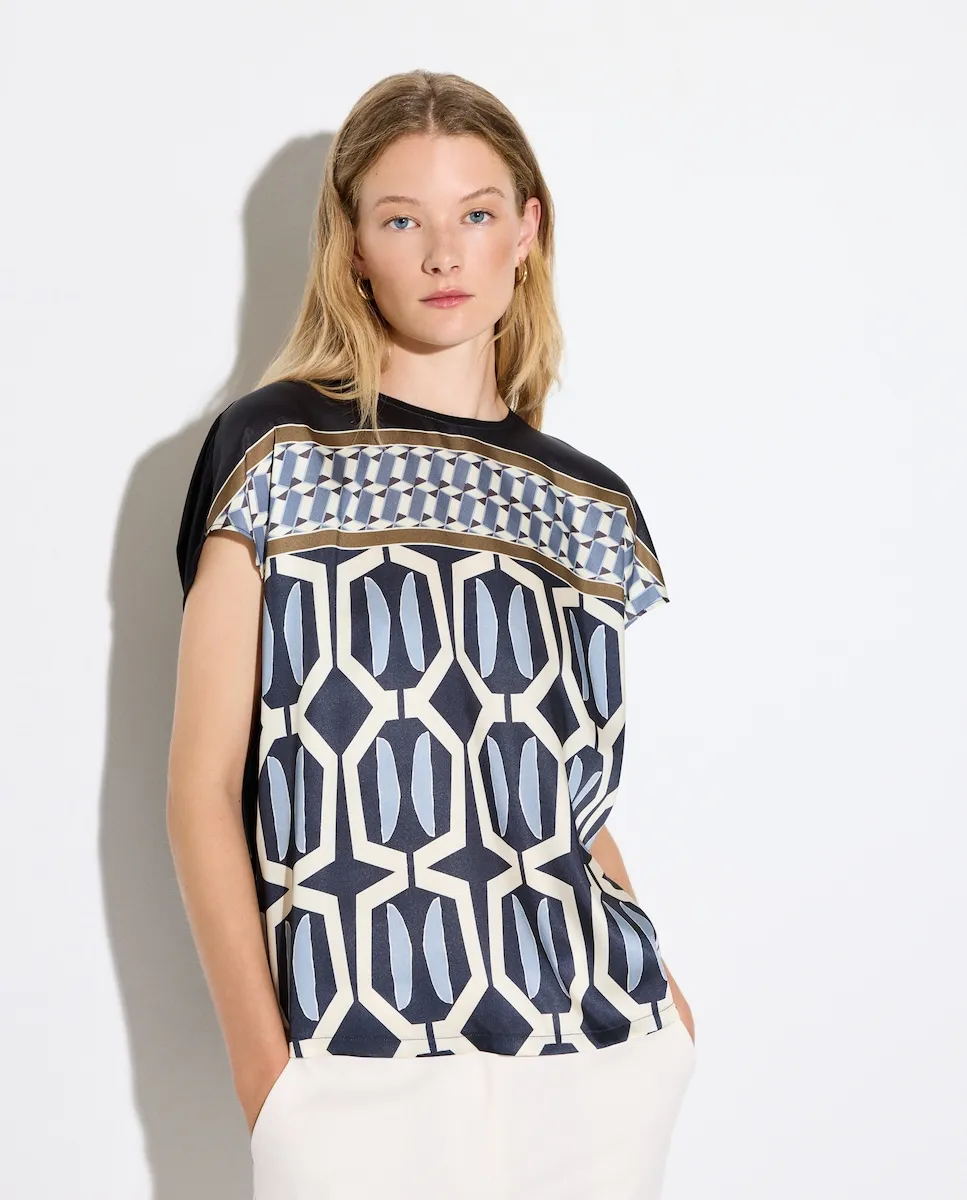 Футболка с коротким рукавом для женщин с принтом Woman El Corte Inglés, черный
Футболка с коротким рукавом для женщин с принтом Woman El Corte Inglés, черный