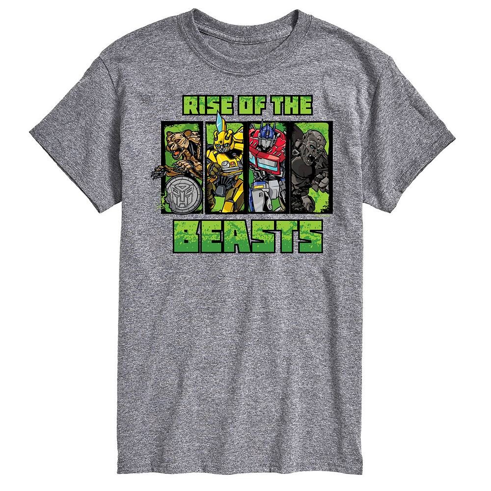 Мужская футболка с рисунком Transformers Rise Of The Beasts Licensed Character, серый
Мужская футболка с рисунком Transformers Rise Of The Beasts Licensed Character, серый