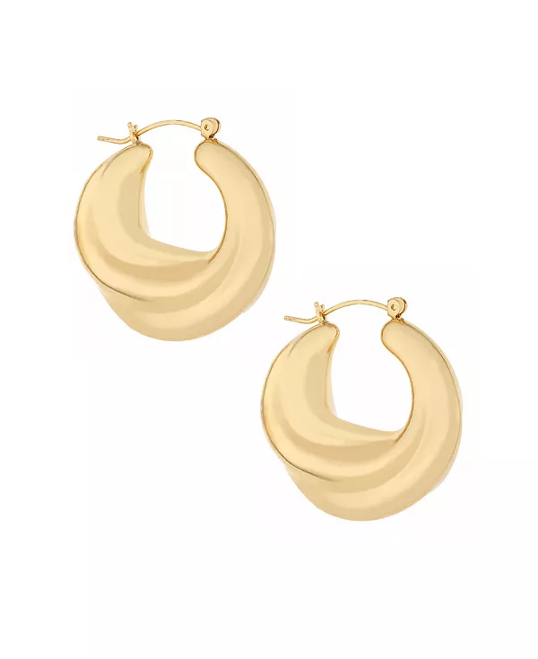 Серьги-Кольца в форме полумесяца, покрытые 18-каратным золотом Ettika, gold
Серьги-Кольца в форме полумесяца, покрытые 18-каратным золотом Ettika, gold