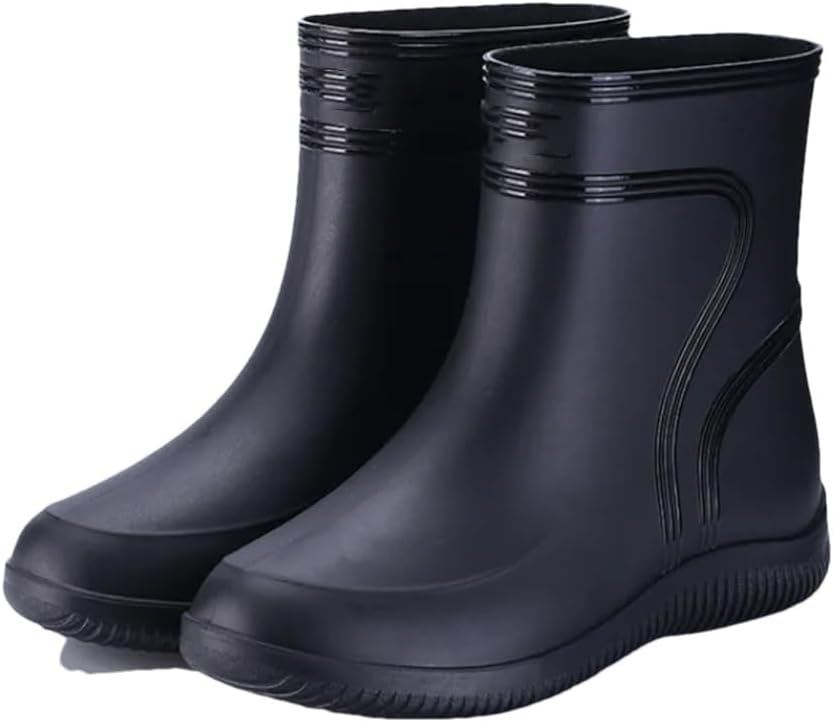 Унисекс резиновые сапоги Wjnvfioo водонепроницаемые для мужчин и женщин, галоши, пара, рыболовные водные туфли, черный
Унисекс резиновые сапоги Wjnvfioo водонепроницаемые для мужчин и женщин, галоши, пара, рыболовные водные туфли, черный