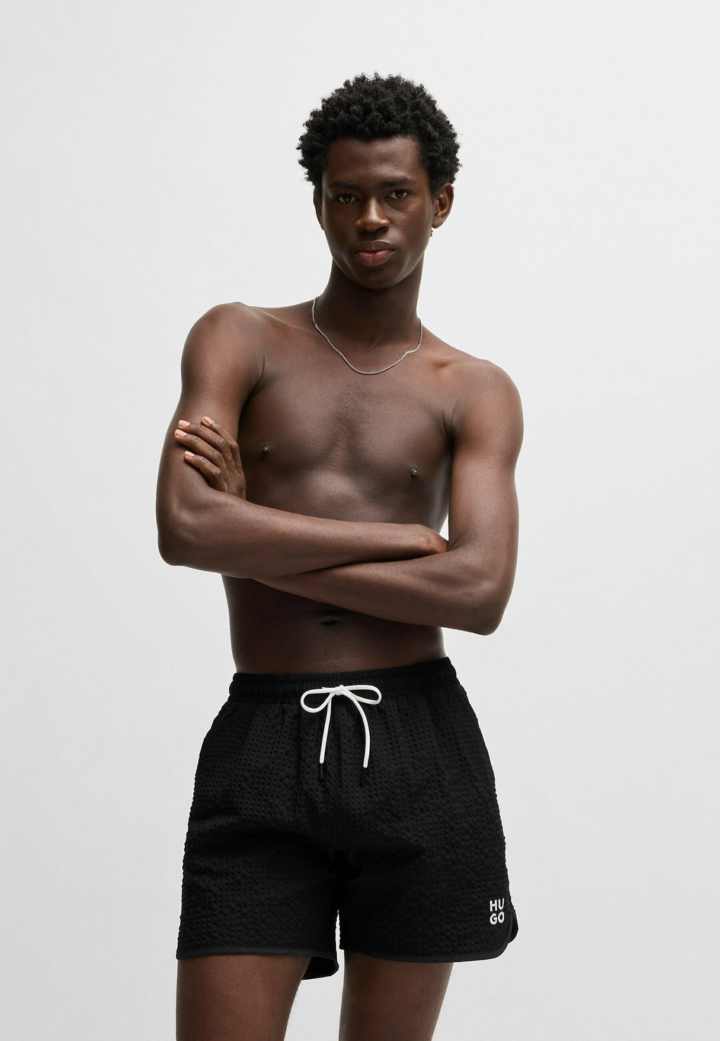 Пляжные шорты HUGO, черный
Пляжные шорты HUGO, черный