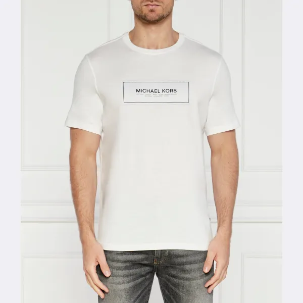 Новая флагманская футболка стандартного кроя Michael Kors, белый
Новая флагманская футболка стандартного кроя Michael Kors, белый