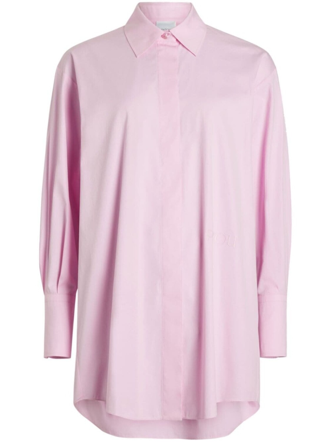 Patou платье-рубашка мини из органического хлопка, розовый
Patou платье-рубашка мини из органического хлопка, розовый