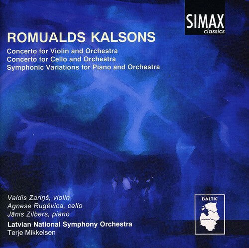 CD диск Kalsons / Lvnso / Rugevica / Zarins / Zilbers: Violin Cto / Cello Concerto / Symphonic Variations
CD диск Kalsons / Lvnso / Rugevica / Zarins / Zilbers: Violin Cto / Cello Concerto / Symphonic Variations